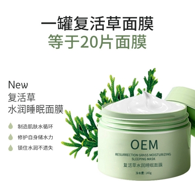 爱碧丽_复活草睡眠面膜OEM